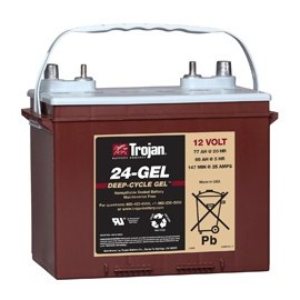 Batterie 24TMX TROJAN - DEEP CYCLE - GEL - 12V - 77Ah