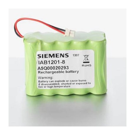 Pack batterie Alarme Compatible SIEMENS - AA - NiMh - 12.0V - 1700mAh + Connecteur