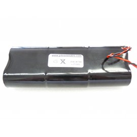 CHRONO Pile Batterie Alarme Piscine Compatible OCEA Protect - FIRST INNOV - 6LR20 Alcaline - 9V - 18Ah + Connecteur