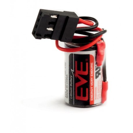 Pile ER14505 - Lithium - 3.6V - 2600mAh + connecteur 