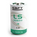 SAFT LS33600 - D - Pile Lithium - 3,6V - 16,5A