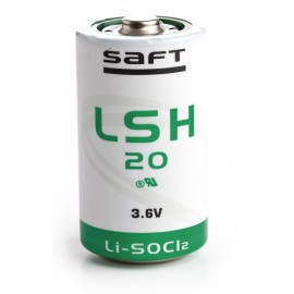 Pile SAFT LSH20 - D - Lithium - 3,6V - 13,0Ah