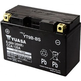 Batterie moto YUASA YT9B-BS avec pack acide - 12V - 8Ah