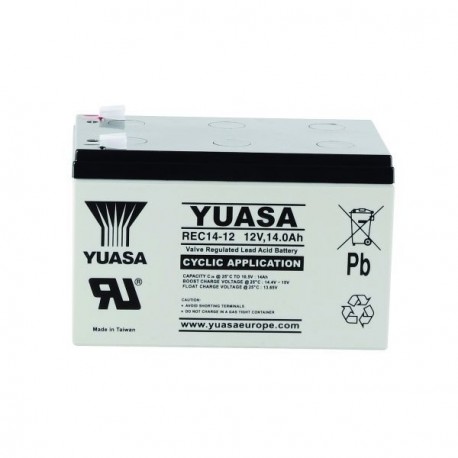 YUASA 12V - 14Ah - REC14-12 Cyclage