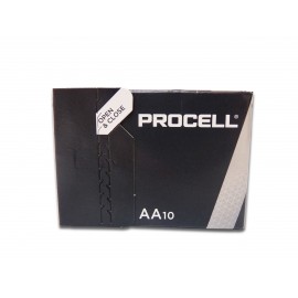 Boite de 10 piles Duracell LR06 - AA - Procell Professionnel - Alcaline - 1.5V