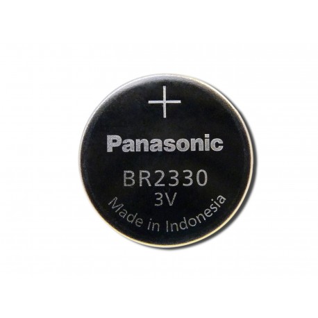 Pile Bouton BR2330 PANASONIC - Haute Température - Lithium - 3V