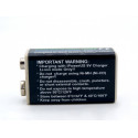 Batterie I POWER US 6LR61 - rechargeable - Li-Ion Polymer - 9V - 800mAh