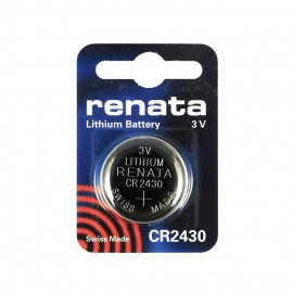 RENATA Pile Bouton Lithium - CR2430 Standard - BATLI08
