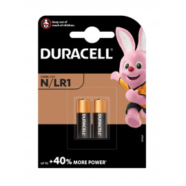 Blister de 2 piles Duracell LR1 - LR1 - 2/3AA - MN 9100 - N - Alcaline - 1.5V