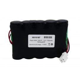 CHRONO Pack Batterie NiCd 12.0V 0.6Ah + Connecteur - MANUSA