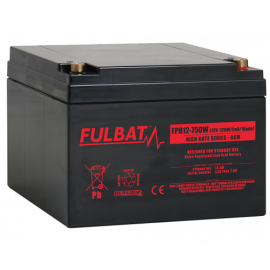 Batterie FULBAT FPH12-750W - Plomb Standard - 12V - 26Ah - VRLA - Spécial Onduleur